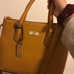 Yellow cute mid size bag